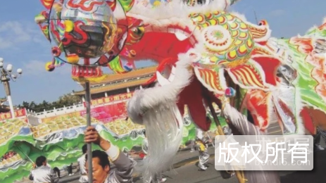 莲洲舞龙