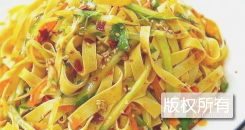 炝干豆腐丝