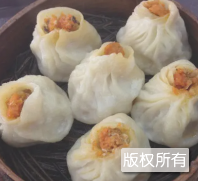 生肉加蟹包