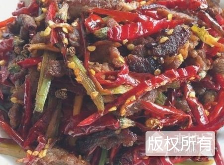 干煸牛肉丝