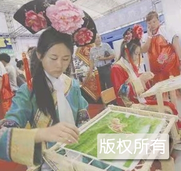 克东满绣