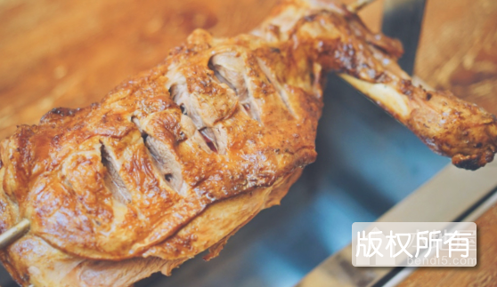 烤羊腿