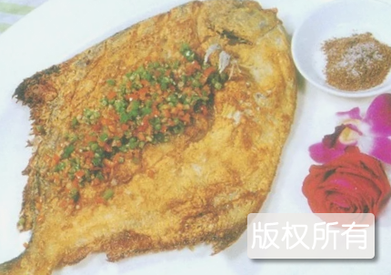 椒盐鲳鱼