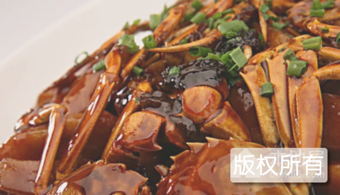 黄河入海口毛蟹