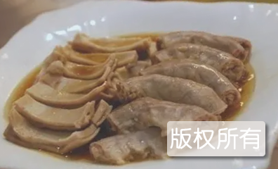 白灼猪肚粉肠