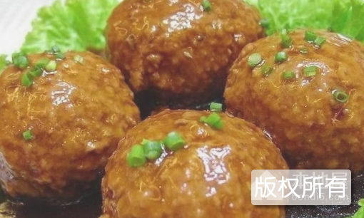 红烧狮子头