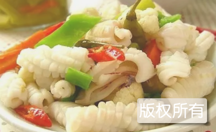 炒鱿花