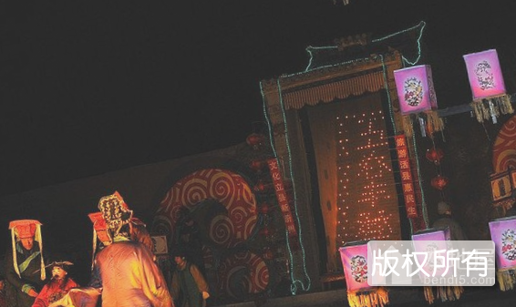 蔚县拜灯山