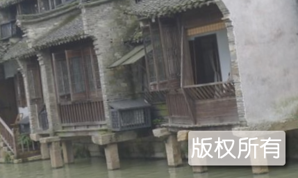 乌镇水阁建筑艺术