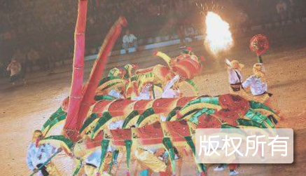 雷州乌石蜈蚣舞