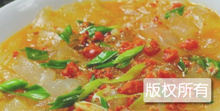 蟹黄粉皮