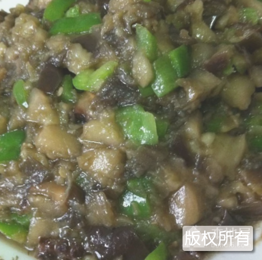 青椒茄泥