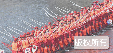 双桡龙舟