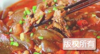 渣江“假羊肉”