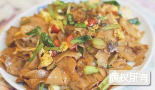 腌菜炒碱水粑