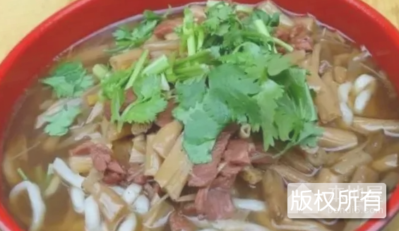 黄花牛肉面