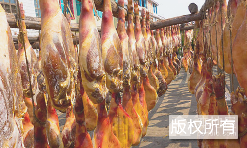 安福火腿的制作技艺
