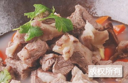 现炖羊肉