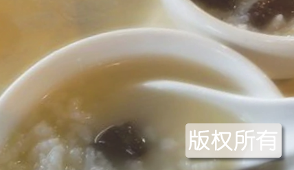 猪血稀饭