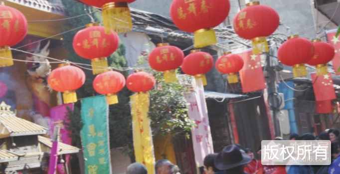 鄱阳管驿前晏公庙会